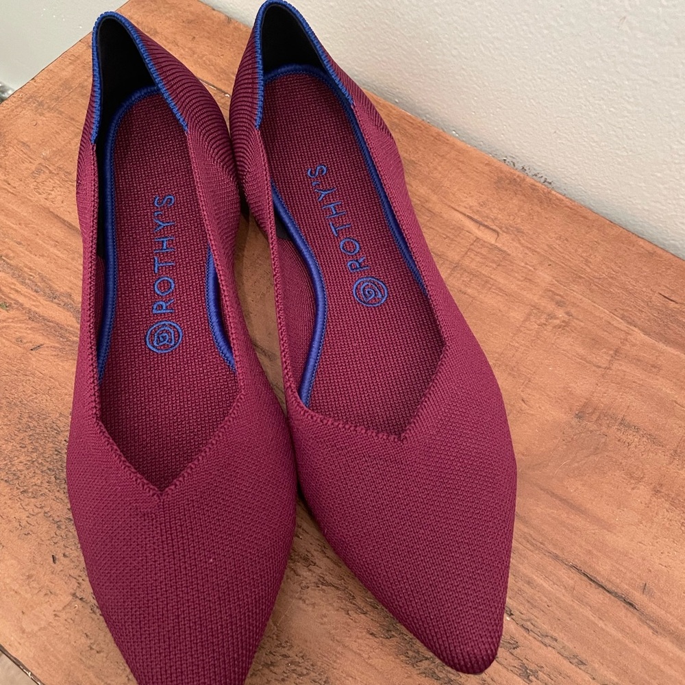 ROTHY’s Size 11 Women’s Flat Point in Orchid